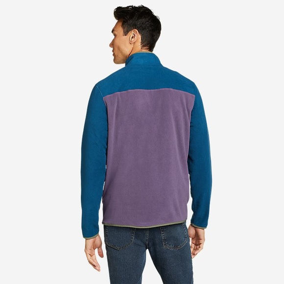 Eddie Bauer Blue and Purple Fleece - Picture 2 of 6